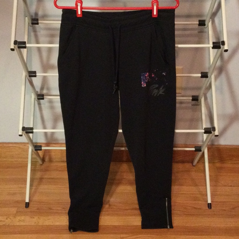 PINK Black Sweatpants